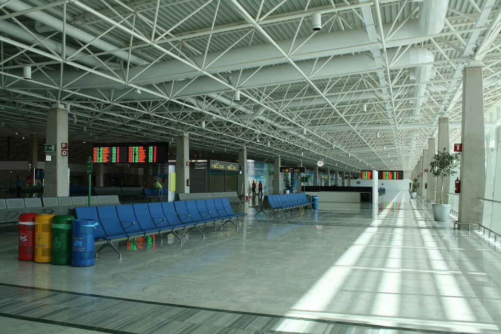 Sala de embarque del aeropuerto de Fuerteventura. Foto: IMACO