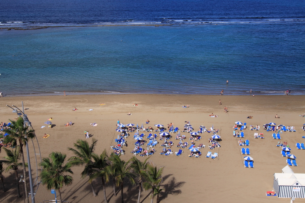 Playa de Las Canteras, Las Palmas de Gran Canaria