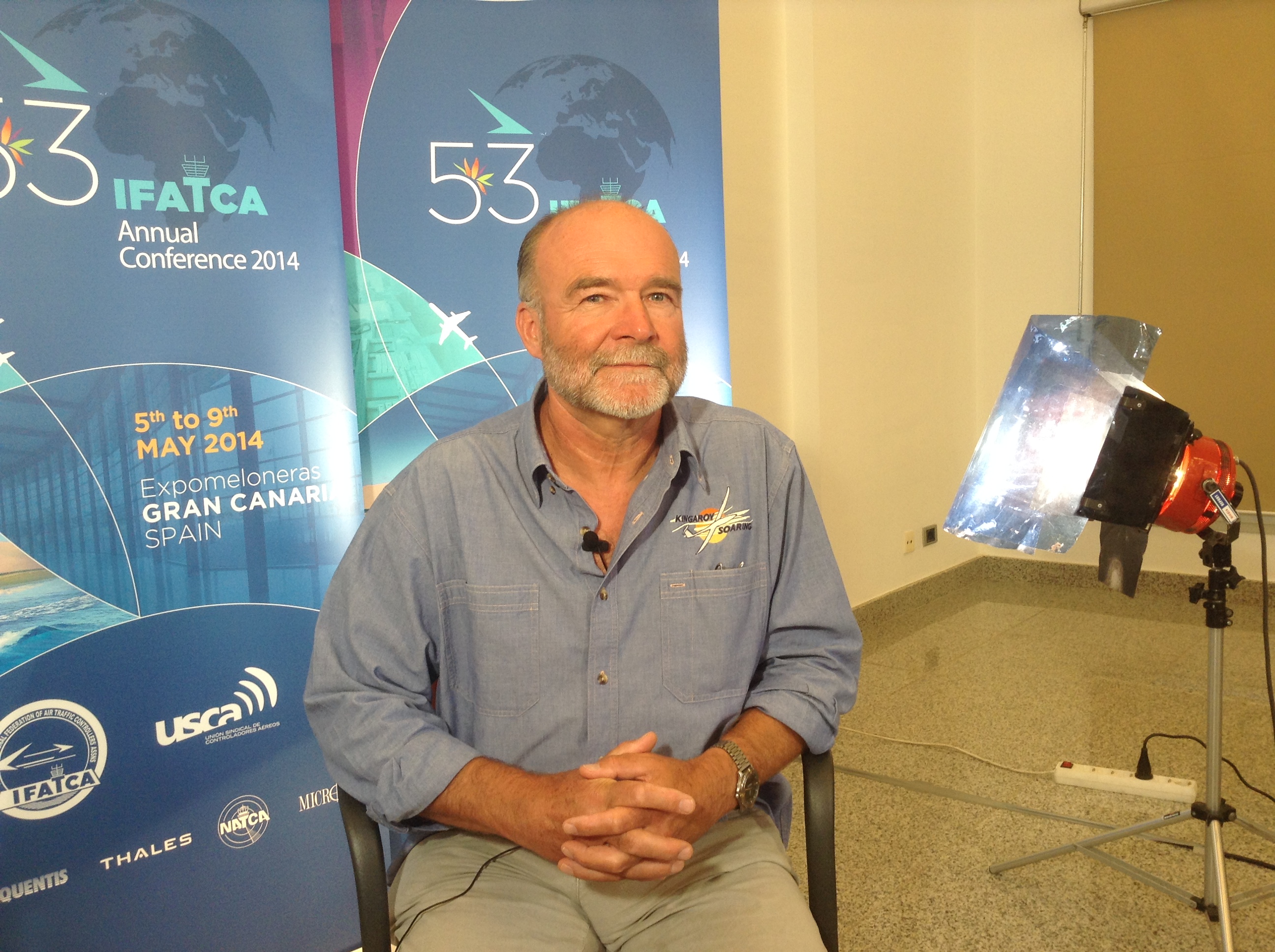 Philippe Domogala, director ejecutivo de IFATCA 2014.