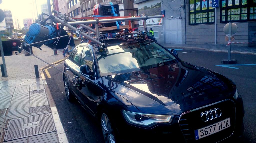 Vehículo preparado para la secuencia de acción