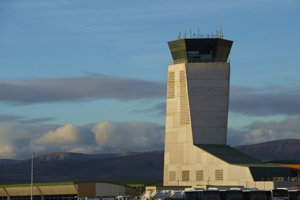 Torre de Control de Fuerteventura. Fotograría de AENA