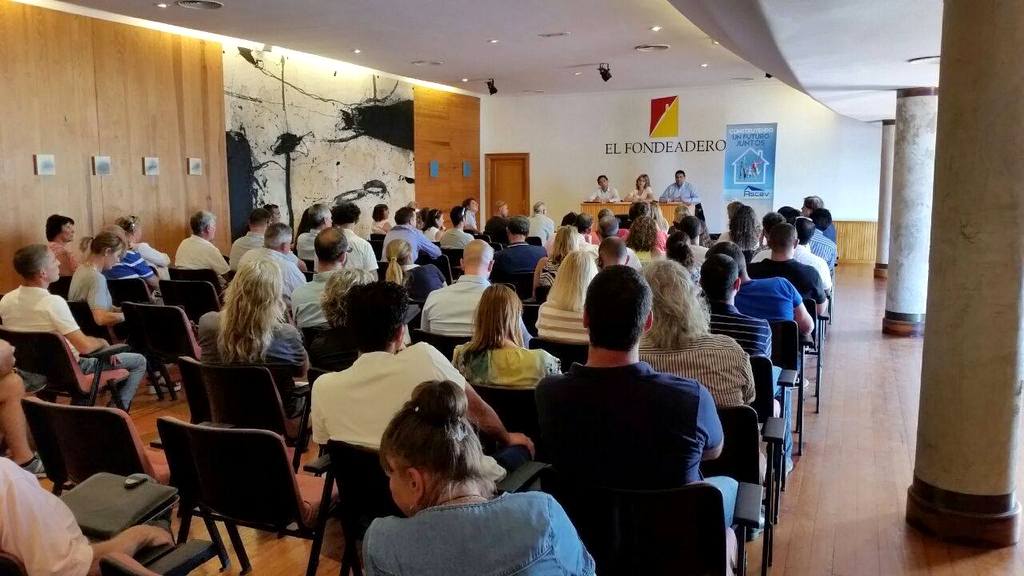 Reunión de propietarios y Ascav en Lanzarote